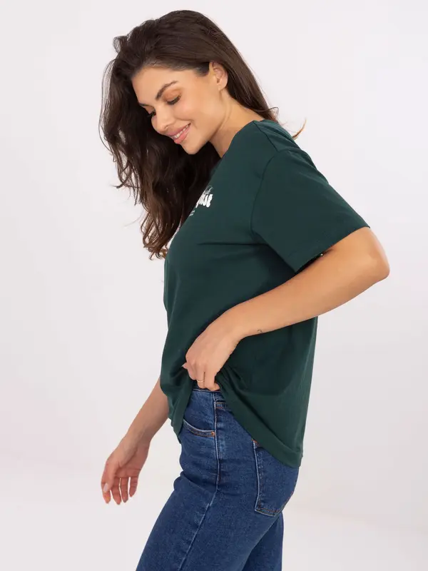 Sublevel T-shirt-D12022M02645R-dark green
