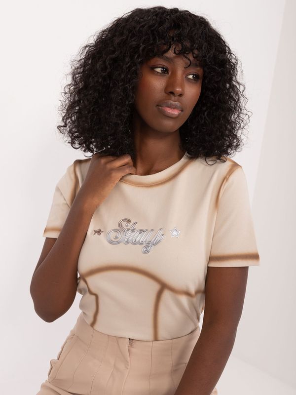 Vinceotto T-shirt-NM-TS-DDD654.60-beige