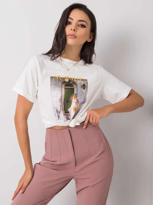 PEPPER & MINT T-shirt-PM-TS-SS21CA71.52-white