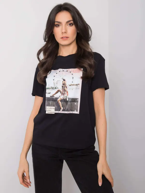 PEPPER & MINT T-shirt-PM-TS-SS21TX41.20-black