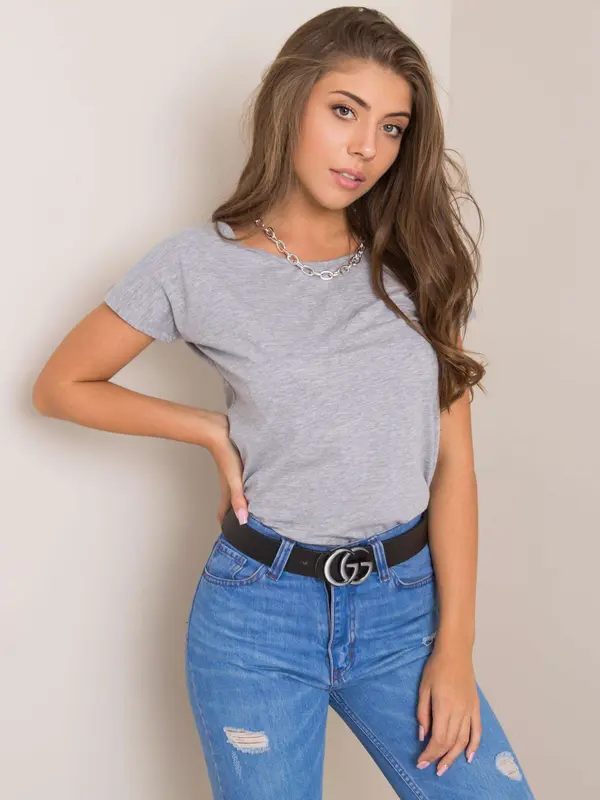 BASIC Feel Good T-shirt-RV-BZ-4622.04-grey