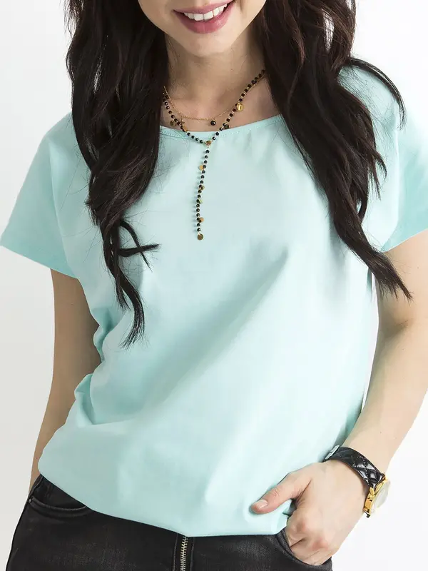 BASIC Feel Good T-shirt-RV-BZ-4622.84-mint