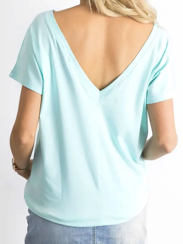 BASIC Feel Good T-shirt-RV-TS-4662.27P-mint
