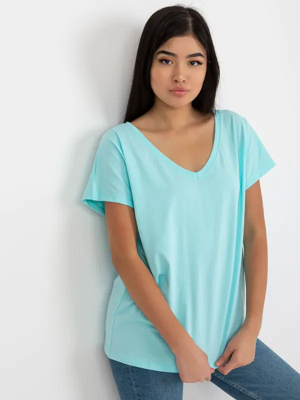 BASIC Feel Good T-shirt-RV-TS-4832.85-mint