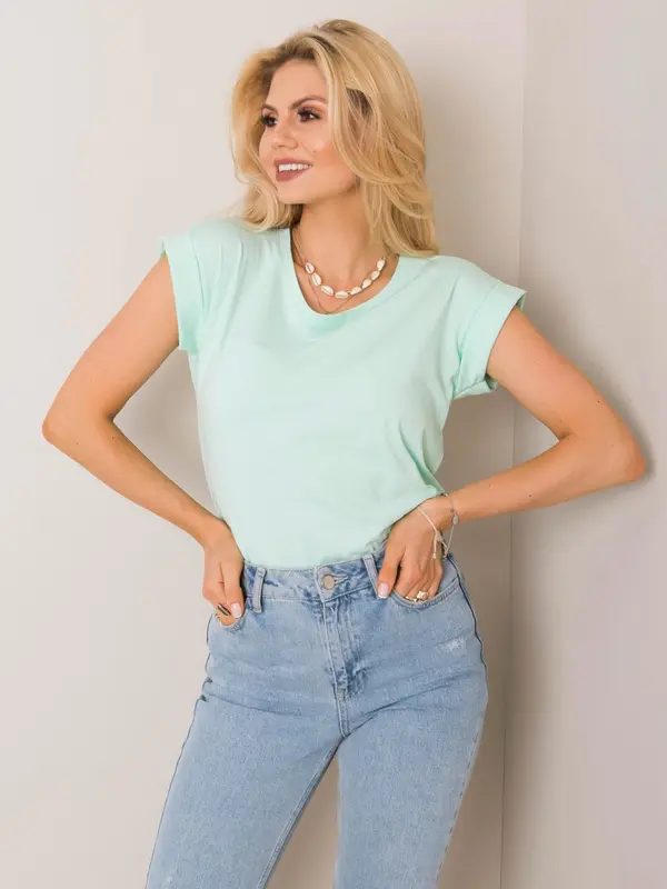 BASIC Feel Good T-shirt-RV-TS-4833.24P-mint