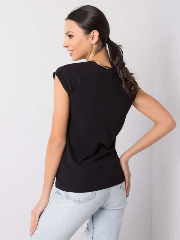 BASIC Feel Good T-shirt-RV-TS-6108.04-black