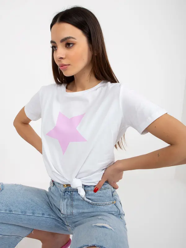 BASIC Feel Good T-shirt-RV-TS-8626.00-white