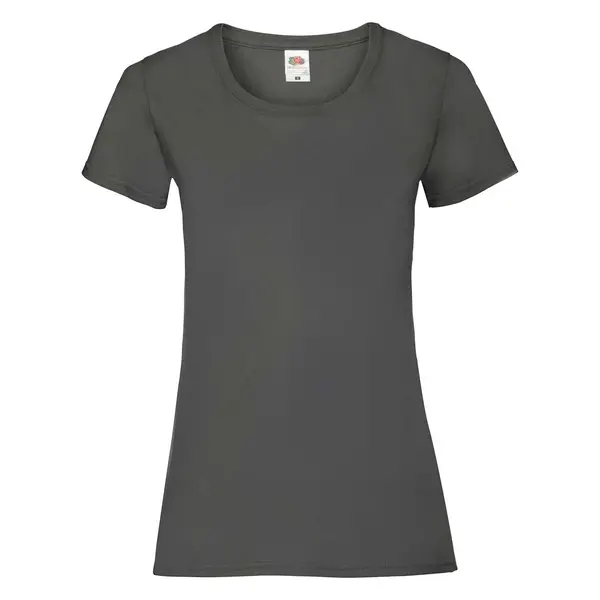 Fruit of the Loom T-shirt Women's Valueweight 613720 100% Cotton 160g/165g