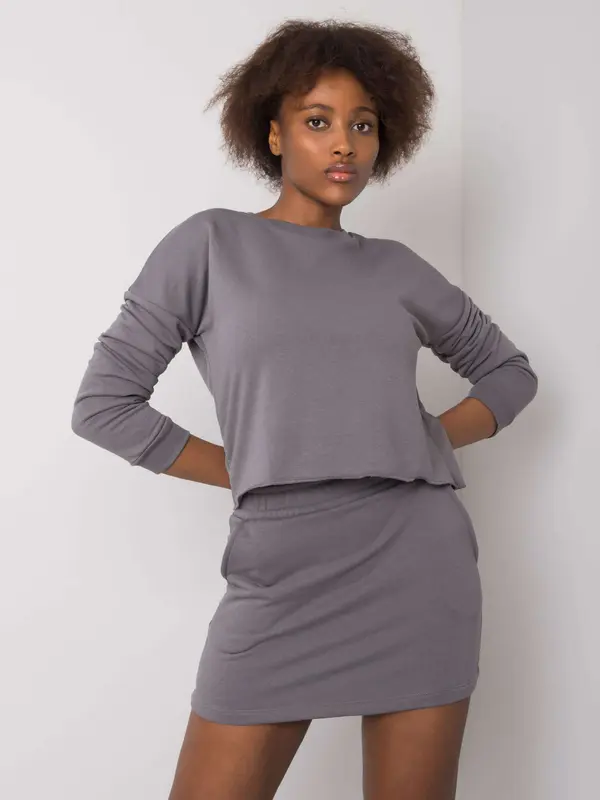 RUE PARIS Tamno sivi set RUE PARIS