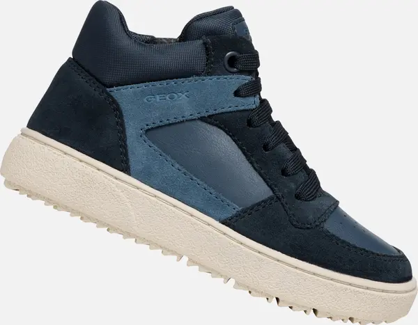 GEOX Tamnoplave gležnjače Geox Theleven Boy