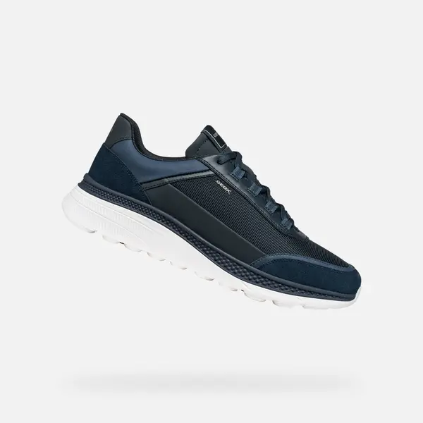GEOX Tamnoplave muške tenisice Geox Spherica Actif X1