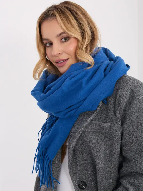 Wool Fashion Italia Tamnoplavi šal