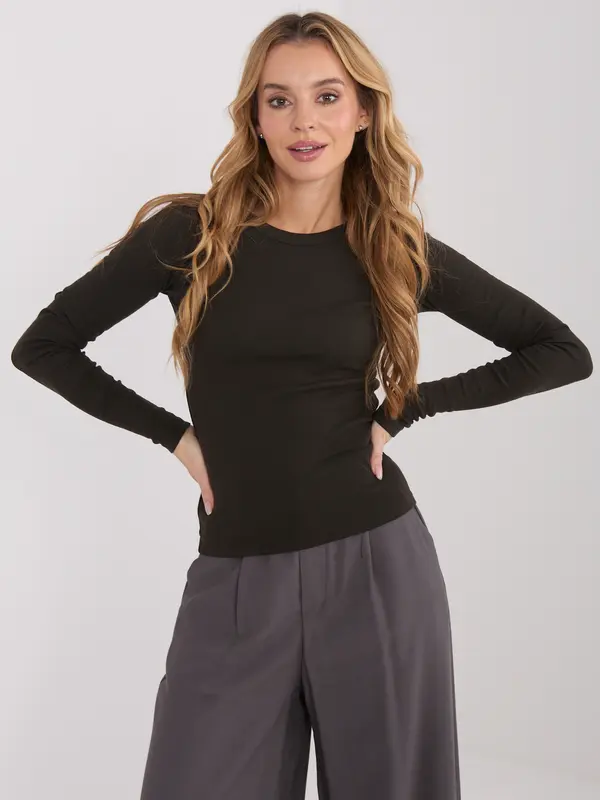 Factory Price Tamnosmeđa bluza dugih rukava