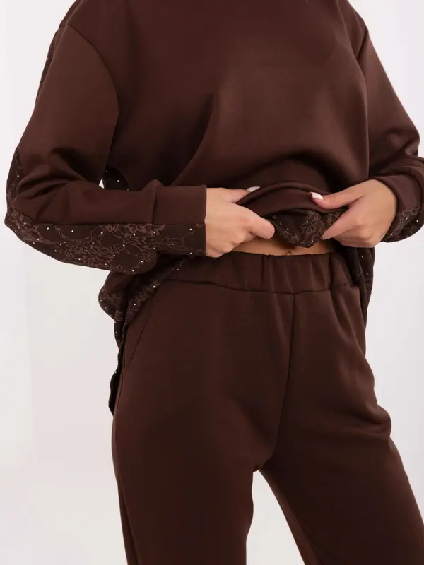 Italy Moda Tamnosmeđa trenirka