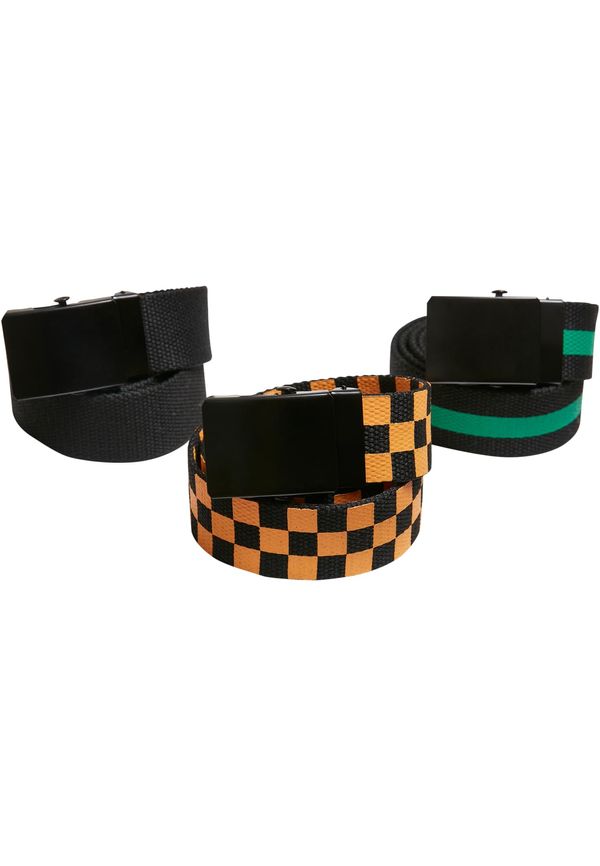 Urban Classics Tapes Trio Kids black/bodegagreen/magicmango