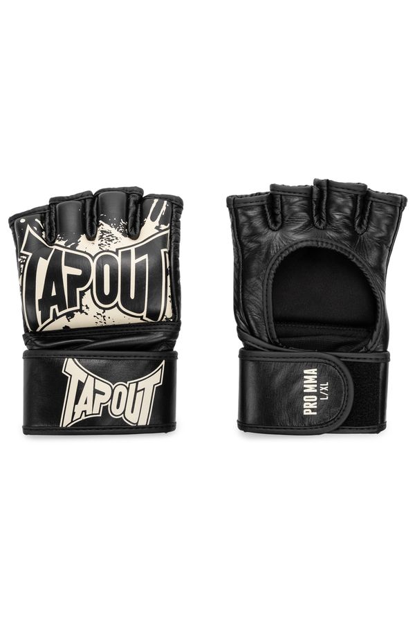 Tapout Tapout Leather MMA pro fight gloves  (1 pair)