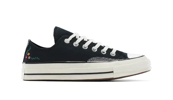 Converse Tenisice Converse Chuck 70 Varsity Vines crne