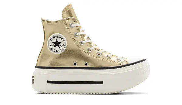 Converse Tenisice Converse Chuck Taylor All Star Lift metalik zlatne