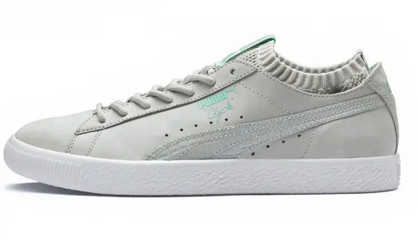 Puma Tenisice - Puma x Diamond Clyde Sock Lo Grey Siva