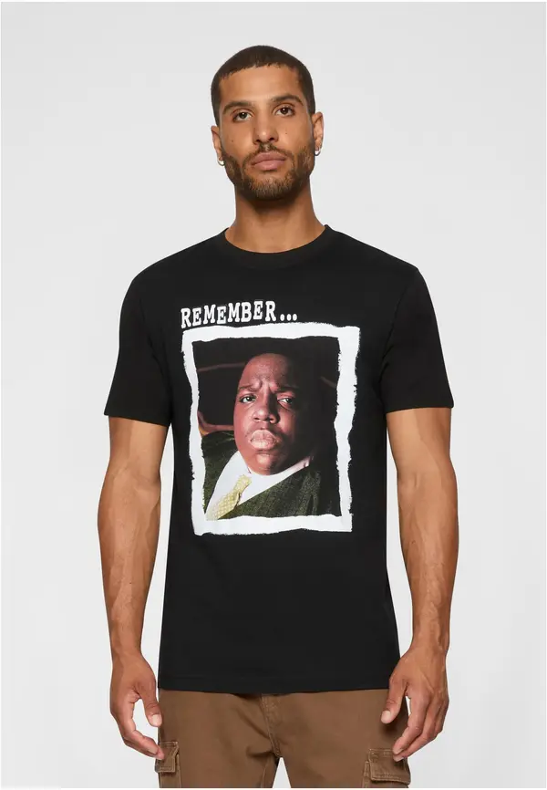 Merchcode The notorious Big Remember T-shirt black
