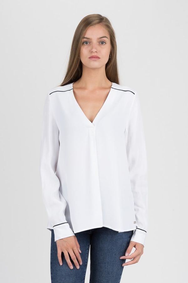 Tommy Hilfiger Tommy Hilfiger Blouse - HERMOSA BLOUSE LS white