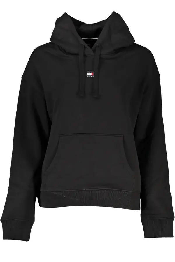 Tommy Hilfiger Tommy Hilfiger crna majica bez patentnog zatvarača