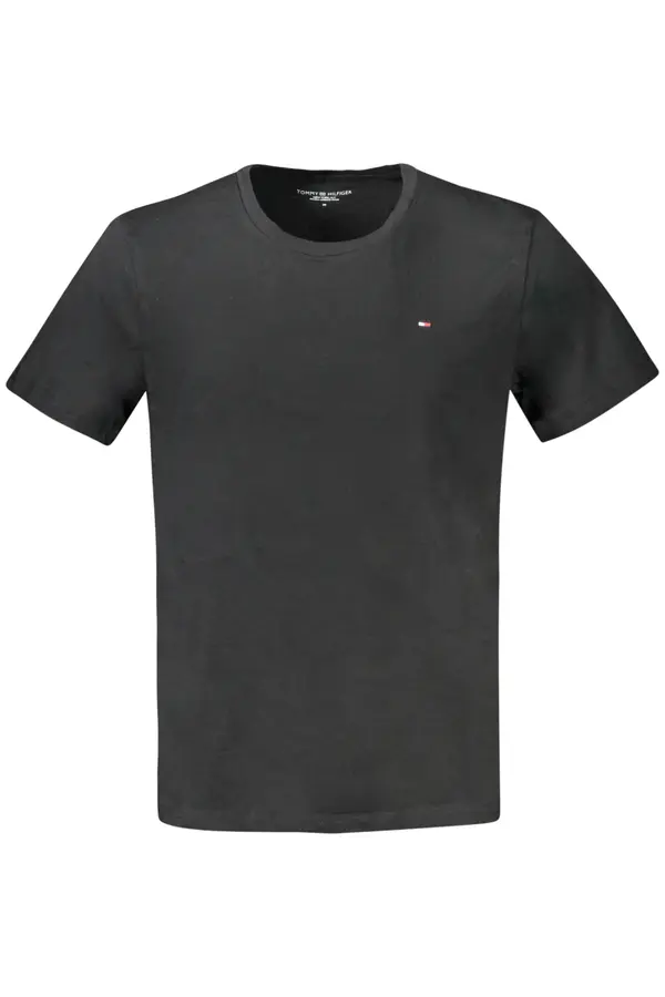 Tommy Hilfiger Tommy Hilfiger crna majica kratkih rukava
