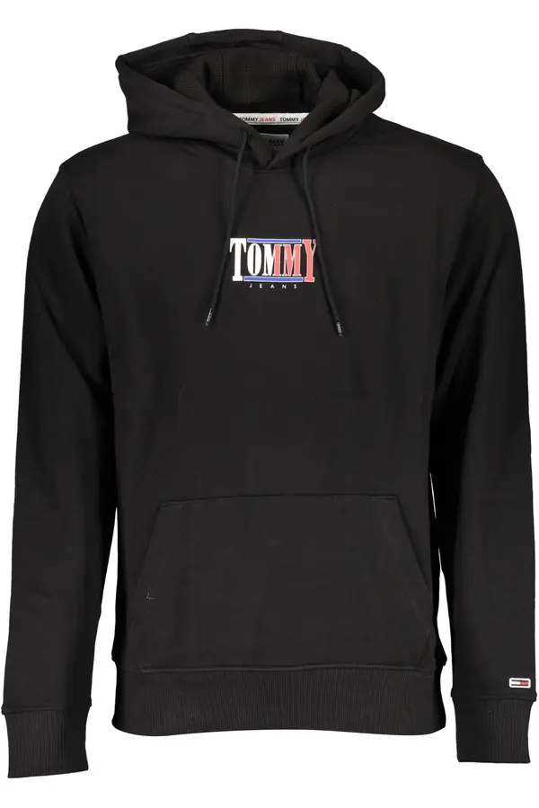 Tommy Hilfiger Tommy Hilfiger crna majica s kapuljačom