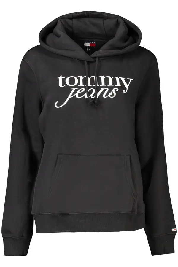 Tommy Hilfiger Tommy Hilfiger crna majica s kapuljačom