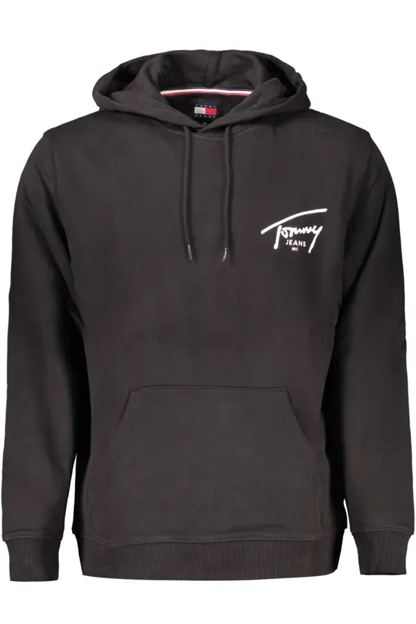 Tommy Hilfiger Tommy Hilfiger crna majica s kapuljačom