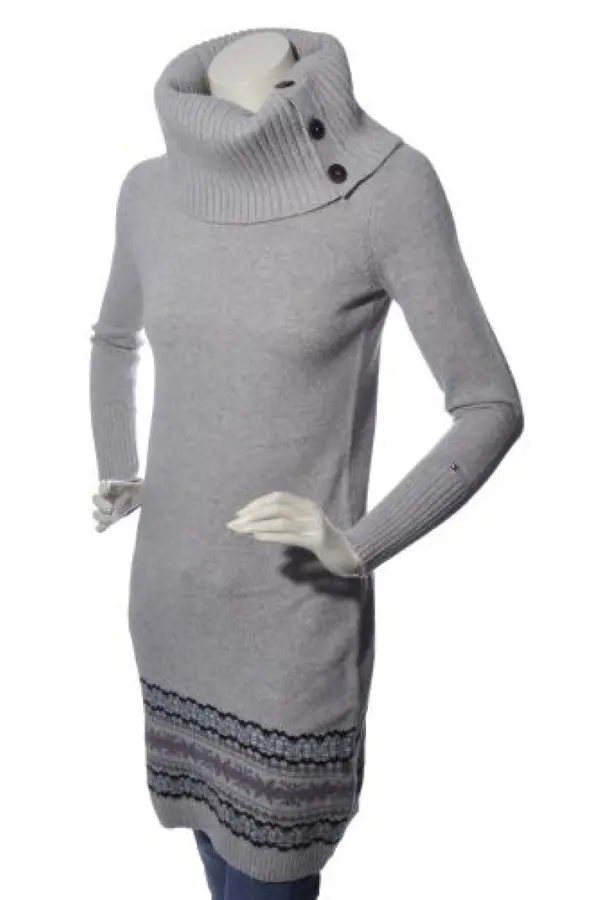 Tommy Hilfiger Tommy Hilfiger Dress - PALMER FAIRISLE grey