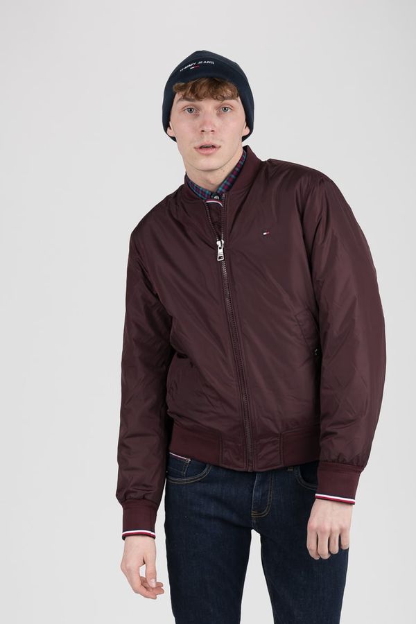 Tommy Hilfiger Tommy Hilfiger Jacket - PADDED BOMBER burgundy