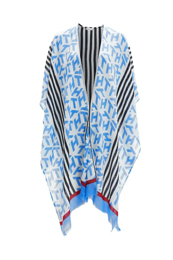 Tommy Hilfiger Tommy Hilfiger Kaftan - TH SUMMER BEACH KAFTAN &amp; POUCH blue