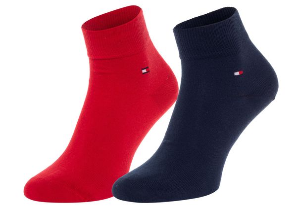 Tommy Hilfiger Tommy Hilfiger Man's 2Pack Socks 342025001 Red/Navy Blue
