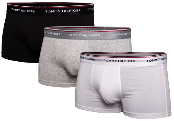 Tommy Hilfiger Tommy Hilfiger Men's Gray Boxer 3P Lr Trunk