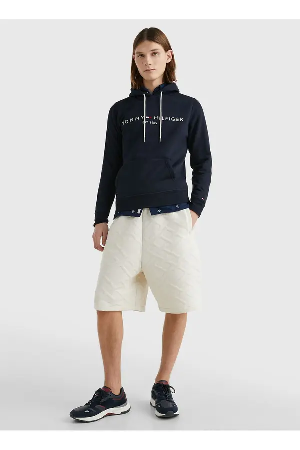 Tommy Hilfiger Tommy Hilfiger plava majica s kapuljačom