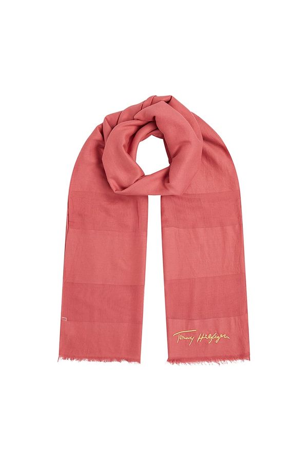 Tommy Hilfiger Tommy Hilfiger Scarf - ICONIC SOFT SCARF 100X200 pink