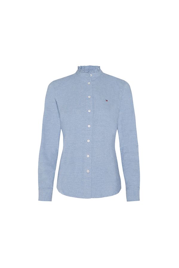 Tommy Hilfiger Tommy Hilfiger Shirt - RECYCLED OXFORD REG LS SHIRT blue