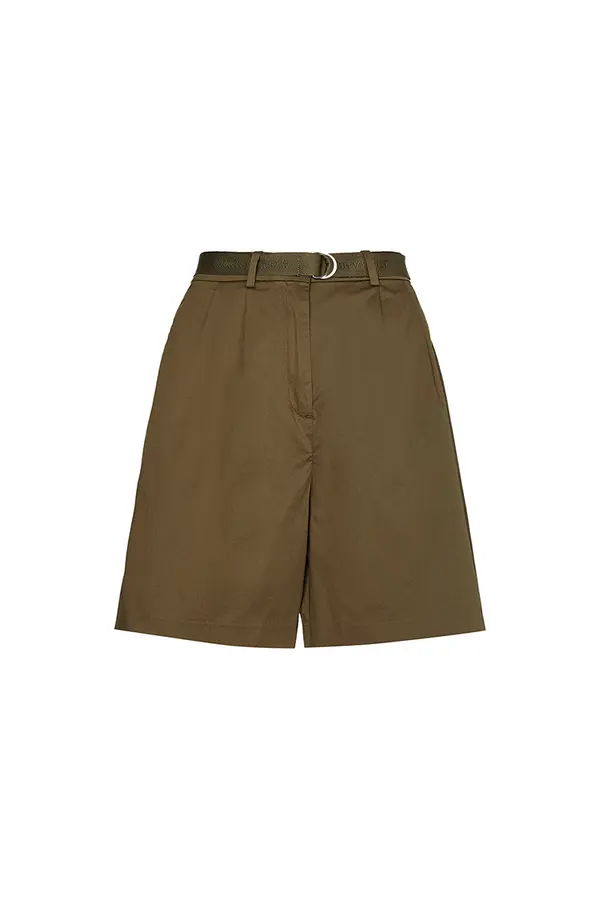 Tommy Hilfiger Tommy Hilfiger Shorts - CO SATEEN MODERN CHINO SHORT green