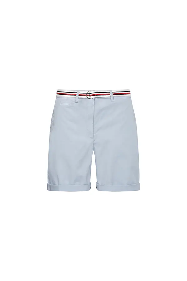 Tommy Hilfiger Tommy Hilfiger Shorts - COTTON TENCEL CHINO RW SHORT light blue