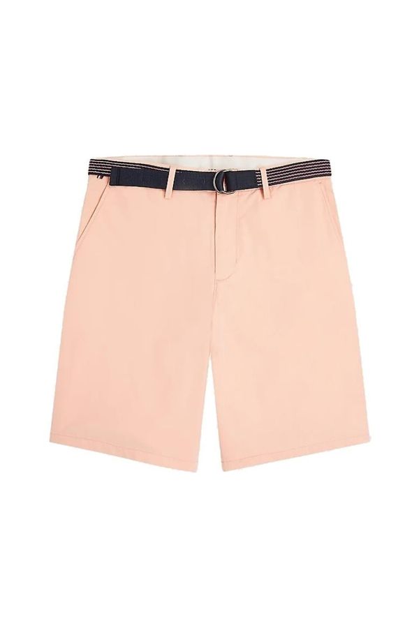 Tommy Hilfiger Tommy Hilfiger Shorts - HARLEM SHORT L.TWILL BELT orange