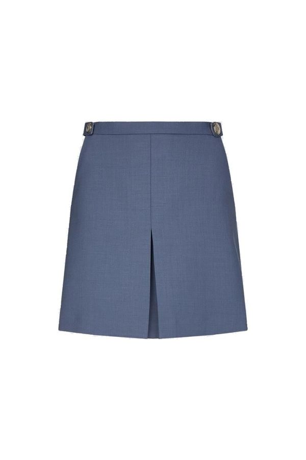 Tommy Hilfiger Tommy Hilfiger Skirt - GOLD BUTTON SHORT SKIRT blue