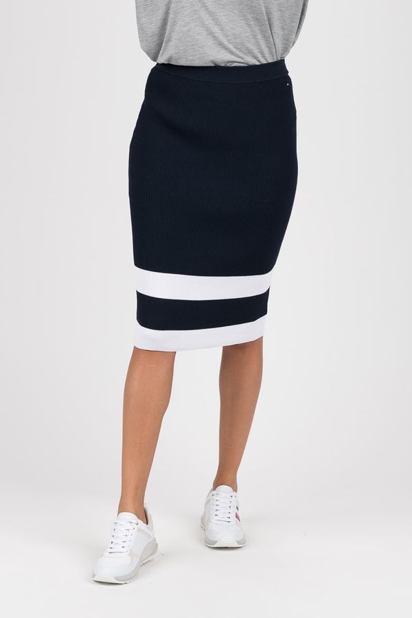 Tommy Hilfiger Tommy Hilfiger Skirt - MANDIE SWTR SKIRT dark blue-black