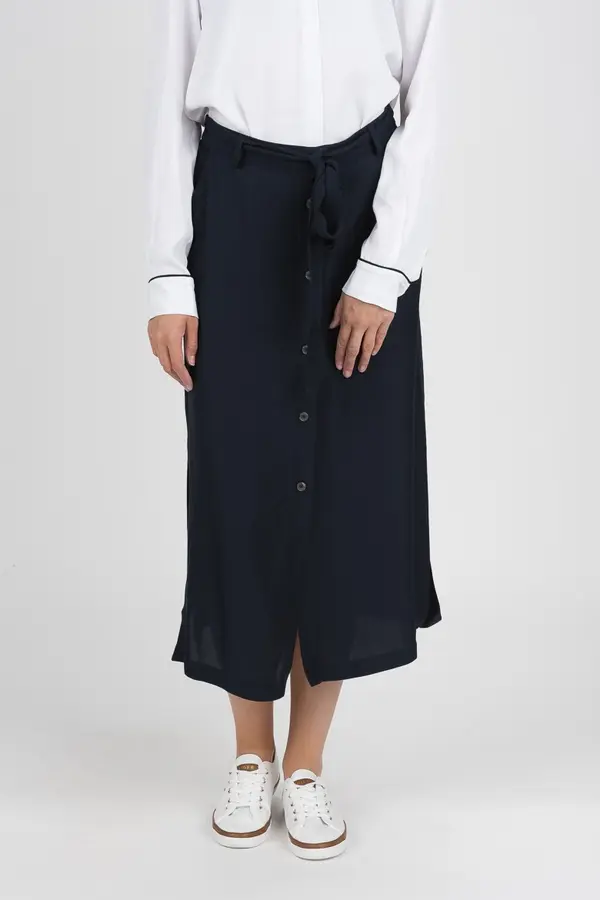 Tommy Hilfiger Tommy Hilfiger Skirt - RANU SKIRT dark blue