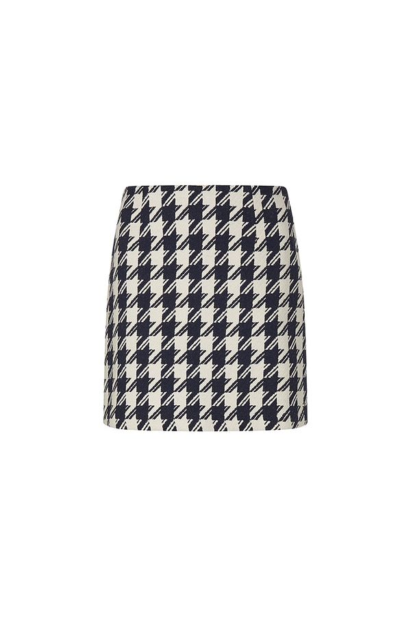 Tommy Hilfiger Tommy Hilfiger Skirt - WOOL BLEND HOUNDST SHORT SKIRT patterned