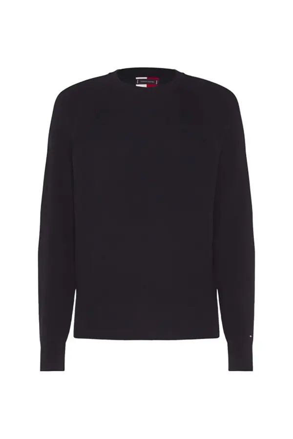 Tommy Hilfiger Tommy Hilfiger Sweater - TWO STRUCTURE SWEATER dark blue