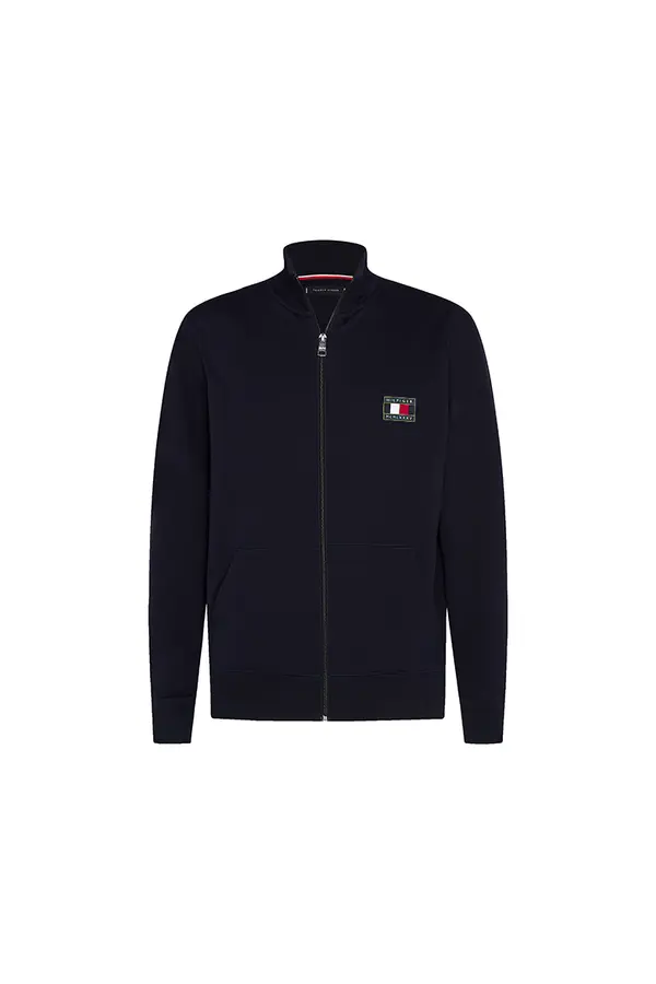Tommy Hilfiger Tommy Hilfiger Sweatshirt - ICON ESSENTIALS ZIP THROUGH blue
