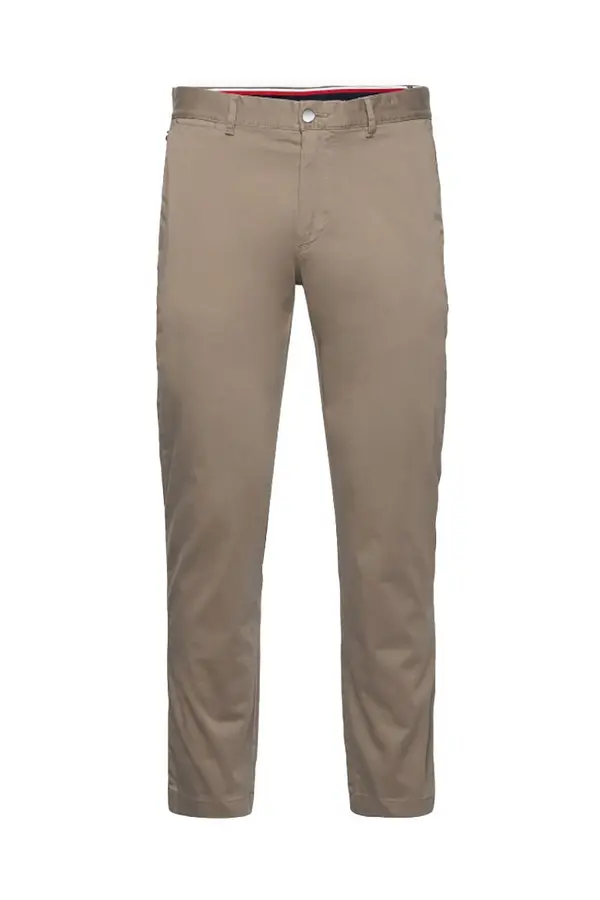 Tommy Hilfiger Tommy Hilfiger Trousers - DENTON TH FLEX SATIN CHINO GMD brown