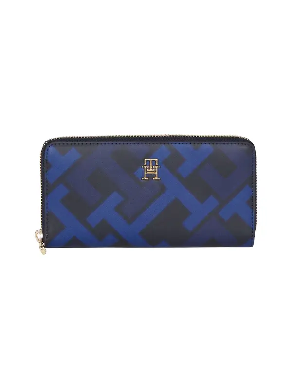 Tommy Hilfiger Tommy Hilfiger Wallet - ICONIC TOMMY LRG ZA Blue