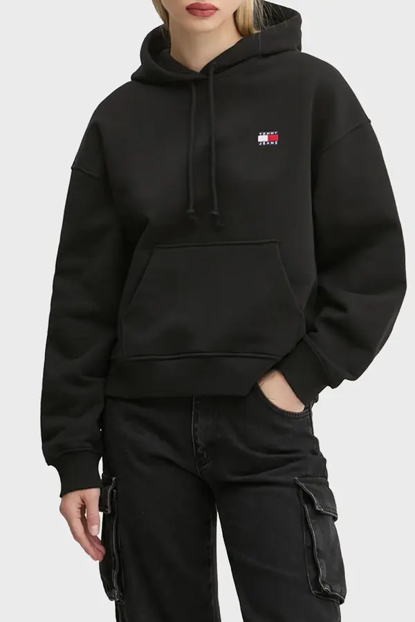 Tommy Hilfiger Tommy Jeans 100% Cotton Relaxed Fit Hooded Sweat SWEAT